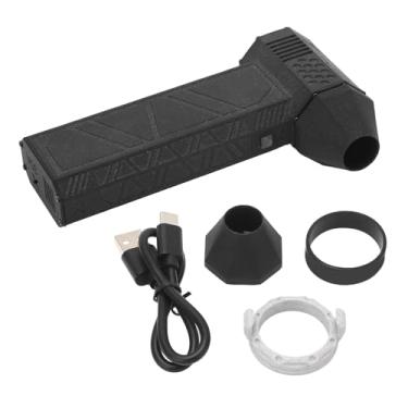 Imagem de Mini Ventilador a Jato Sem Fio Espanador de Ar Turbofan Com Velocidade do Vento de 50 M/S Material ABS para Limpeza de Eletrônicos Mini Ventilador Compacto Ventilador Super a