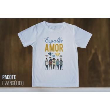 Imagem de Blusa T-shirt Camiseta Feminina Estampada -Evangelica- Várias Estampas