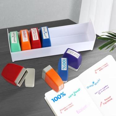 Imagem de Carimbos de professor, motivação colorida, escolar, graduação, professor, para sala de aula e ambiente doméstico (estilo 1)