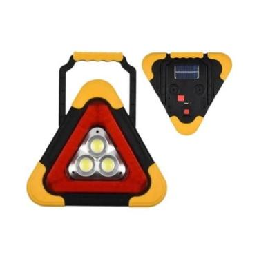 Imagem de Lanterna De Emergência Solar LED Com Tripé, Luz De Segurança Multifunc