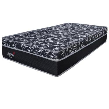 Imagem de Colchão Solteiro 88x188x25Cm Agflex Uni Face Espuma D28 D65 Tecido Sue