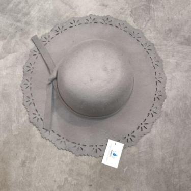 Imagem de Chapéu Floppy Feminino Lady Floral Recorte 3 Cores de Feltro - NoBrand