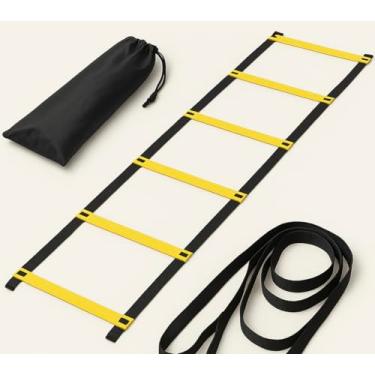 Imagem de Escada de treinamento Speed Agility para treinamento esportivo, equipamento de exercícios de treino