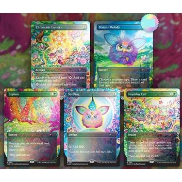 Imagem de MTG Decks & More Compatible with Furby: MTG Secret Lair: Secret Lair x Furby: Doo-ay NOO-lah​ (Foil Edition)