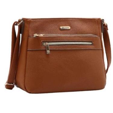 Imagem de Bolsa Feminina Chenson Transversal 84922 Marrom-Feminino