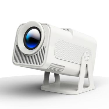 Imagem de Magcubic [Netflix-Licensed] Smart Projector with Wifi and Bluetooth, Portable Mini 1080P Projector with 4K Support, Auto Keystone, Voice Control, Built-in Apps HY320 NTV (White)