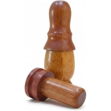 Imagem de Apito De Madeira Aracuã modelo 31 + Apito Marreca Caneleira