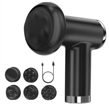 Imagem de ￼Massageador Corporal Elétrico Sem Fio Portátil 5 em 1 Profissional Drenagem Linfática USB