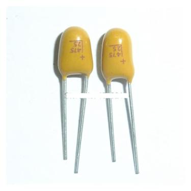 Imagem de 50pcs capacitor de tântalo 4,7uF 25V 25V4.7uF DIP Radial OROAOBOMT