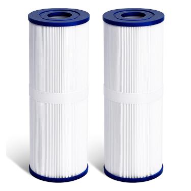 Imagem de HQRP Filtro de spa de substituição para cartucho de banheira de hidromassagem Pleatco PRB25-IN, Unicel C-4326, Filbur FC-2375 FC-2370, 25 m² 12,7 x 33 cm, durável pacote com 2