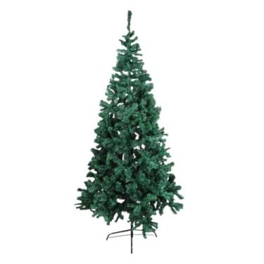 Imagem de Árvore De Natal Pinheiro 2,40m 1.400 Galhos - Verde