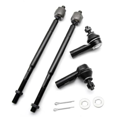 Imagem de IZYSS Kit de extremidade de haste de direção frontal interna e externa compatível com Toyota Camry 1992-2001 para Sienna 1998-2003 para Avalon 1995-2004 para Solara 1999-2003 para Lexus ES300 1992