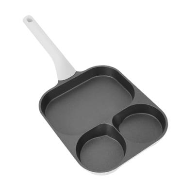 Imagem de Zerodis Frigideira de Ovo Woks e Frigideiras para Fritar Em 1 Xícara Com Design Em Forma de Ovo Anti-escaldadura para Cozinhar Bifes Omeletes Bacon Hambúrgueres Panquecas ou de de café da manhã
