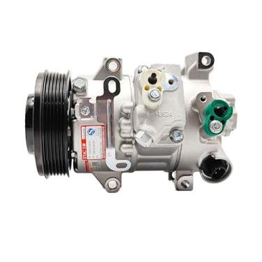 Imagem de Compressor A/C com compressor de ar condicionado de veículo de embreagem