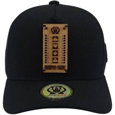 Imagem de Boné Rhino Size Trucker Tabuleiro MDF Aba Curva Masculino