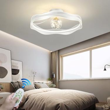 Imagem de Luminária de teto moderna com LED dimerizável e controle remoto, estilo lustre com cúpula em formato de céu estrelado, design criativo, ideal para ilha de iluminação em salas de jantar, escr