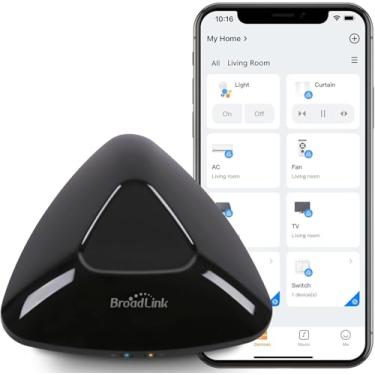 Imagem de Broadlink RM MAX IR RF WiFi UNIVERSAL Remoto Smart Home Automation Works com Alexa e Google Home