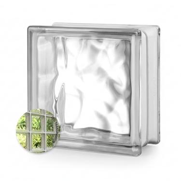 Imagem de Quality Glass Block Bloco de vidro Nubio 20 x 20 x 4