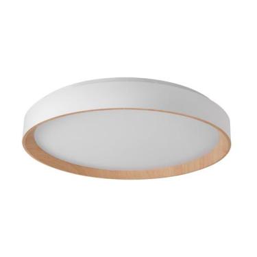 Imagem de Plafon Led De Sobrepor Aluminio 36w 3000k Eve - Yamamura, BRANCO
