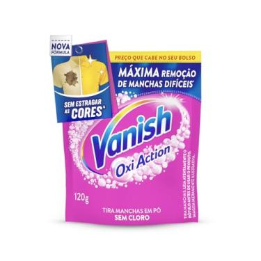 Imagem de Tira Manchas em Pó Vanish Multi Power Oxi Action 120g para roupas coloridas