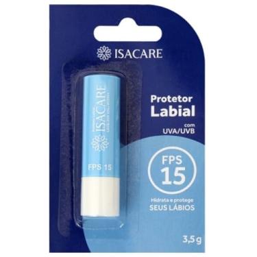 Imagem de Isacare – Protetor Labial FPS 15 3,5g Ref.2129 | Hidratação Profunda, Proteção UVA/UVB e Lábios Macios