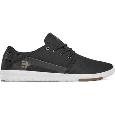 Imagem de Etnies Tênis de skate masculino escoteiro casual - preto, Preto, 9.5