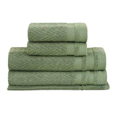 Imagem de Jogo Toalhas Banho Buddemeyer 5p Soul Extra Soft Verde