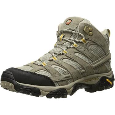 Imagem de Merrell Bota feminina Moab 2 Vent Mid para caminhada, Cinzento-acastan, 41