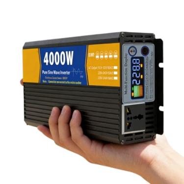 Imagem de 72v to 240v,Inversor de Onda Senoidal Pura 4000W 12V 24V 48V 60V 72V DC para 120V 240V AC, para Caminhão, Casa, Autocaravana, Inversor de Energia Solar Fora da Rede