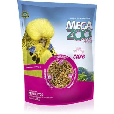 Imagem de Ração Megazoo Mix para Periquitos - 350 g