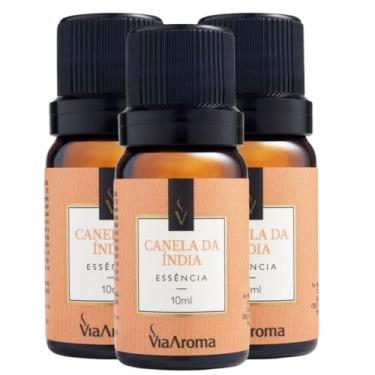 Imagem de Kit 3 Óleo Essencial Canela Da Índia 10ml - Via Aroma