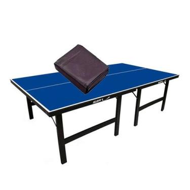 Imagem de MESA DE PING PONG MDP 15mm 1001 KLOPF + Capa Para Mesa Aberta
