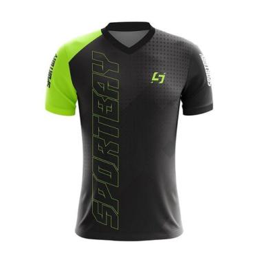 Imagem de Camiseta Manga Curta Básica Casual Sportbay, Preto, M