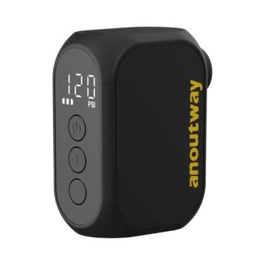 Imagem de Mini Bomba De Ar Elétrica Para Pneus AT1 pro Sem Fio 120PSI Carregamen