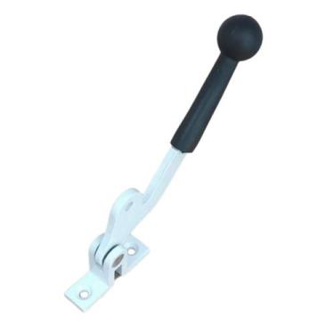 Imagem de Alavanca aluminio cabo nylon reta vitro basculante branco - VCB