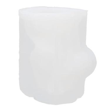 Imagem de Yinhing Molde de Gelo de Silicone para Gato Molde de Cubo de Gelo de Silicone Em Forma de Gato para Bebidas DIY Artesanato Sabonete Vela Chocolate Fazendo Ferramenta de Cozinha Flexível (Mini)