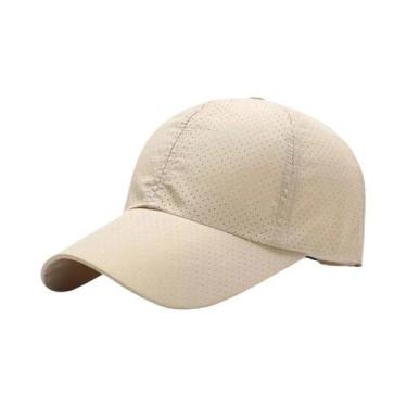 Imagem de Boné De Beisebol Ajustável Tamanho Grande 60-65cm Com Viseira Para Sol