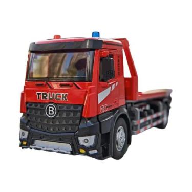 Imagem de Caminhão De Brinquedo De Cimento Com Bomba Elétrica 1:24 Para Meninos,