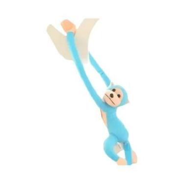 Imagem de Brinquedo De Pelúcia Macaco De Braço Longo 60/70CM Com Alça Anticolisã