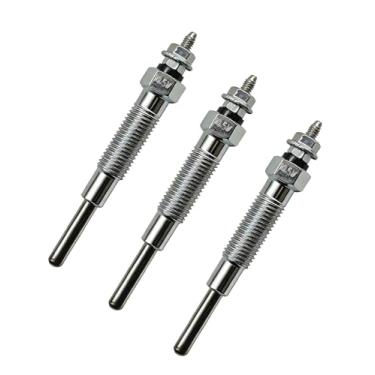 Imagem de 3 peças 16851-65510 16851-65512 conjunto de velas incandescentes serve para Kubota D722 D902 D905 D1005 D1105 V1505 V1305 Z482 RTV900 RTV1100 trator, BB 1700D Cortador de grama B1700E ZD326 ZD331