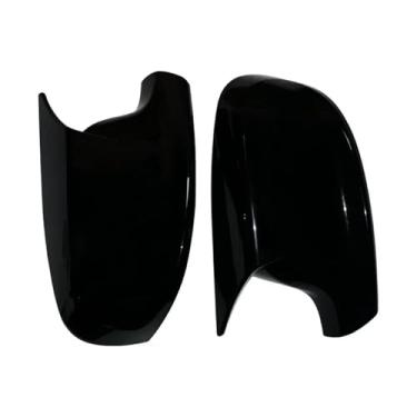 Imagem de Capa Para Espelho Lateral De Carro, Preto Brilhante/Padrão De Carbono, Capa Para Espelho Retrovisor, Compatível Com BMW X3 F25 X1 E84 2010-2013(Gloss Black)