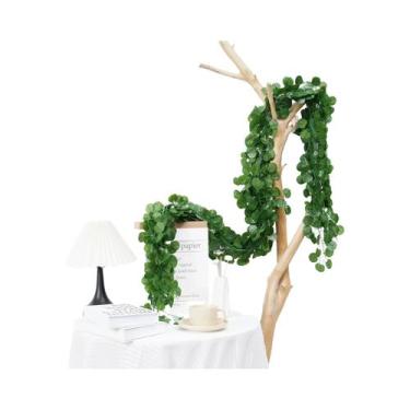 Imagem de Guirlanda De Folhas De Hera Artificial De 2,0M Para Decoração De Casa,