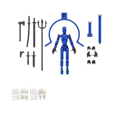 Imagem de Boneco Robô Magnético De 13 Polegadas Com Impressão 3D, Articulado E M