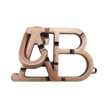 Imagem de Quebra-Cabeça De Metal Para Adultos E Crianças, Desafio De Lógica Inte