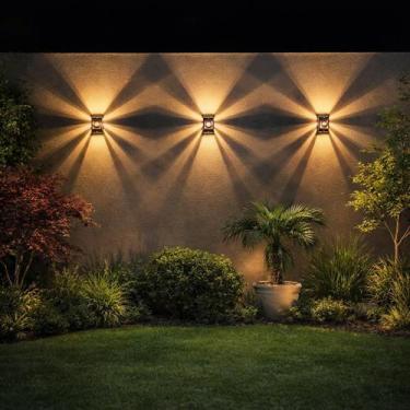 Imagem de 6 Arandela de Parede Externa Interna 6 Lâmpada LED 5w - Metais Massuia