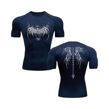 Imagem de Camiseta Masculina Y2K De Compressão De Secagem Rápida Com Manga Curta