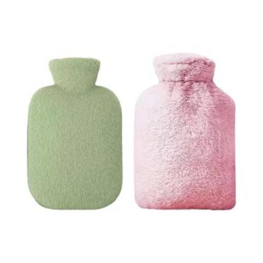 Imagem de Aquecedor De Mãos E Pés Lavável E Removível Para Meninas, Garrafa De Á