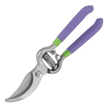 Imagem de Tesoura Poda Com Mola 20cm Aço Inox Cabo Borracha Palisad