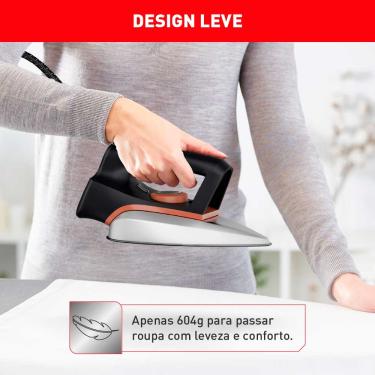 Imagem de Ferro a Seco Arno Drygliss com Base Antiaderente FS31 127V