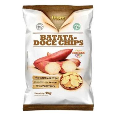 Imagem de Chips Batata Doce Rosada Fhom 45g